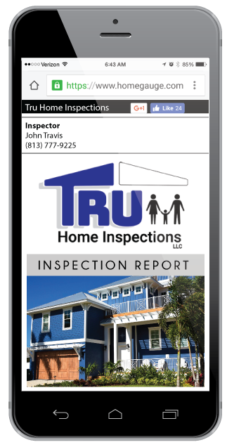 HomeGauge CRL Digital Home Inspection Report